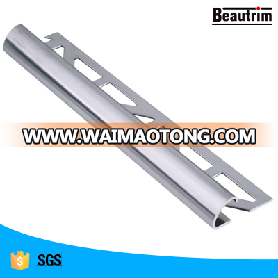 stainless steel quarter round corner tile trim