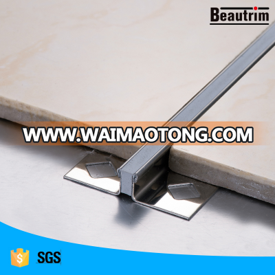 expansion joint bronze metal tile trim