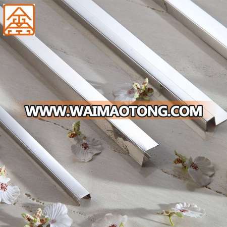 China supplier Inside Corner Metal Stainless Steel Tile Trim,wall corner guard,stainless steel U channel