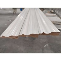 High Gloss UV Faced Wood Pine Skirting Board / 18mm Skirting Board