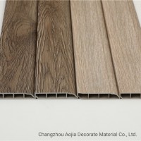 High Class Decorative Wood Oak Wall Skirting Indoor Spc Vinyl Floor Skirting Board